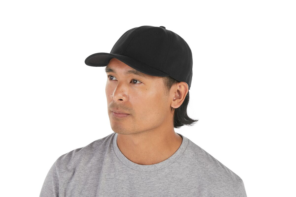 father-s-day-2026-dad-hat-f7 WebPDP-HAT004002_Recycled_Poly_Dad_Hat_Black_Studio_Harper_Studios_0723_Side__HAT004002OS.jpg