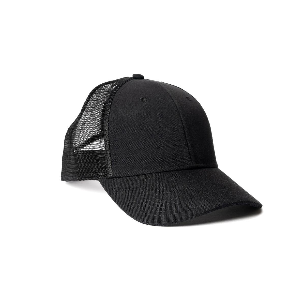 recycled-poly-low-profile-trucker-hat-d6 Web_PDP-LowProfileTruckerHat_Studio_Front_Black.jpg